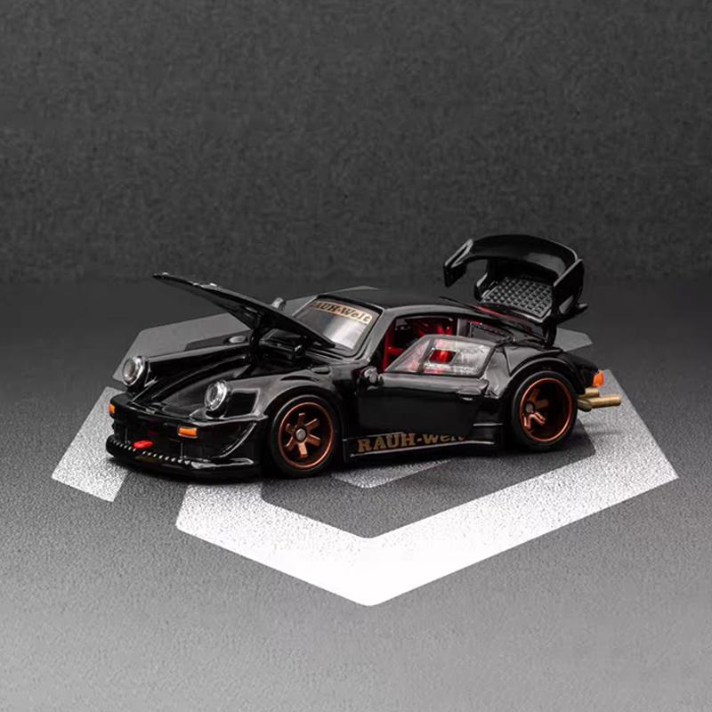 AABKN1 Neu auf Lager Fg 1:64 Porsche 911 Rwb 930 Legierung Miniatur Diecast Modell Porshce Sport Rauh Welt Auto Spielzeug Kinder Geschenk