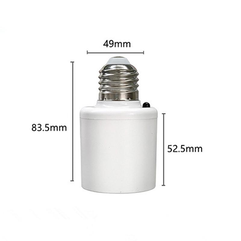 Wireless Sound And Light Controlled Lamp Holder E27 220V House Light Switch Baby Room Living Room Bedroom E27 Bulb Lamp Holder