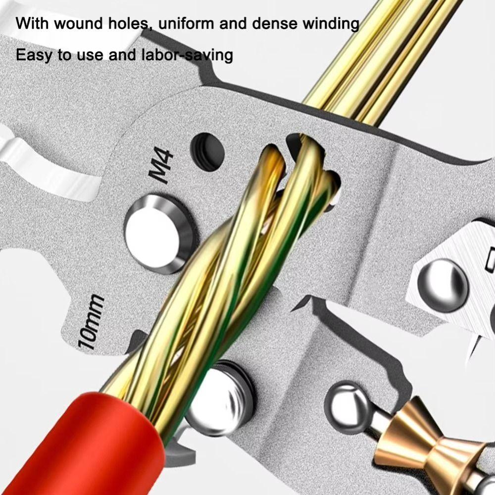 Multifunctional Wire Stripping Pliers Digital Display Crimping Pliers Wire Stripper Electrician