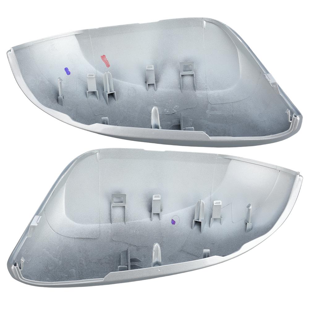 Door Mirror Cover Cap For Toyota Yaris     2024 Silver Rearview Side Mirror Housing Cover Cap Car Accessories