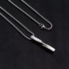 Spiraal Lange Strook Unisex Ketting - Trendy, Eenvoudig, Veelzijdige Truiketting