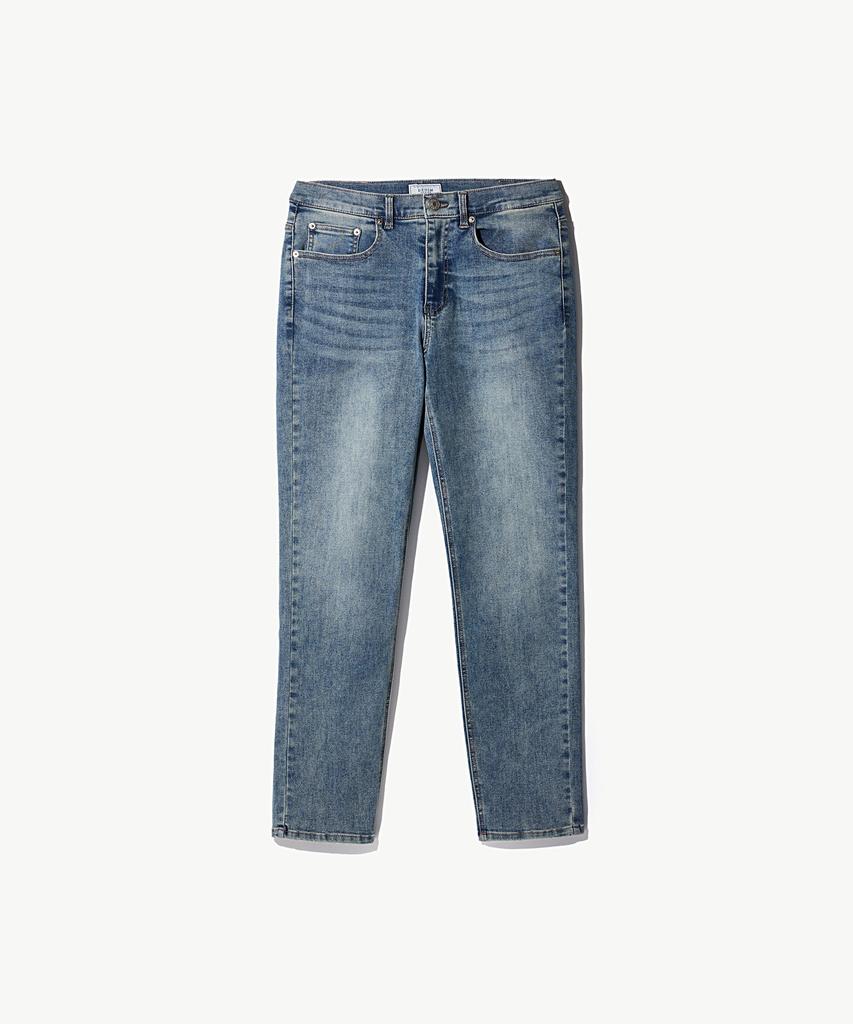 STCO Diems Basic Washed Denim Pants Washed Green (Tapered Fit)_Ddmwz01Csl