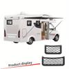 Multifunctional Wall-mounted Mobile Phone Storage Net Pocket Car Sundries Storage Bag Creative Car Net Pocket Storage Box Car Interior Supplies