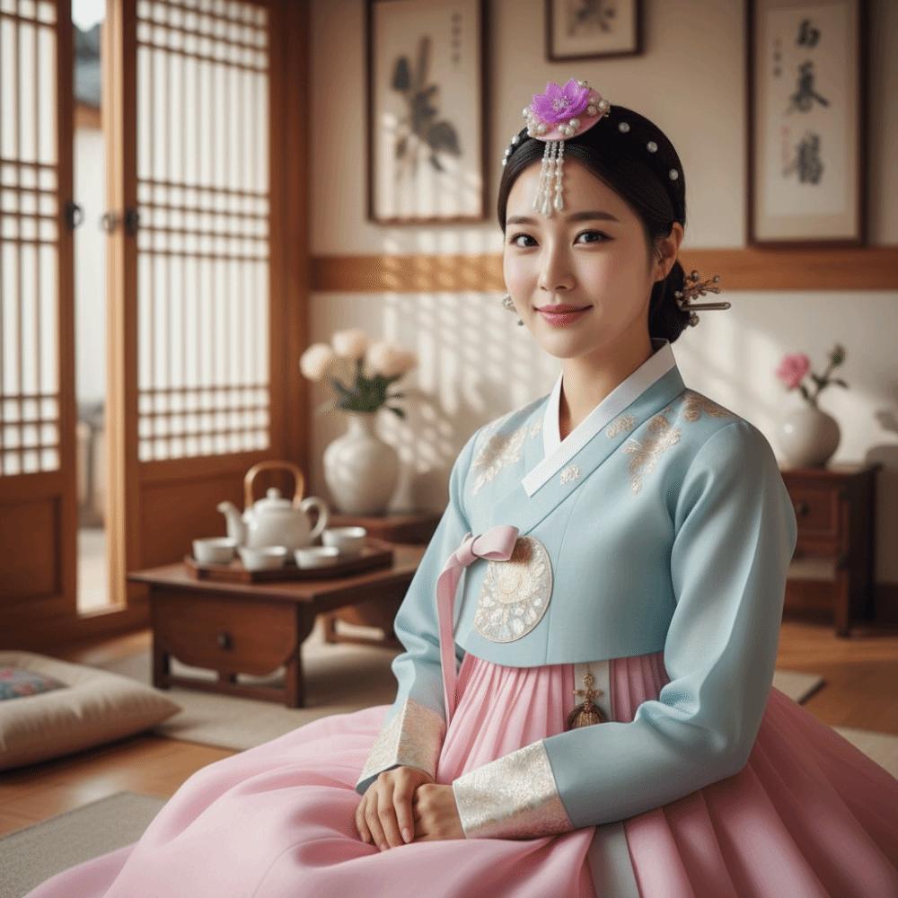 Tassels Hanbok Hairband Pearl Stage Dance Hair Hoop Gift Korean Headband  Hanfu