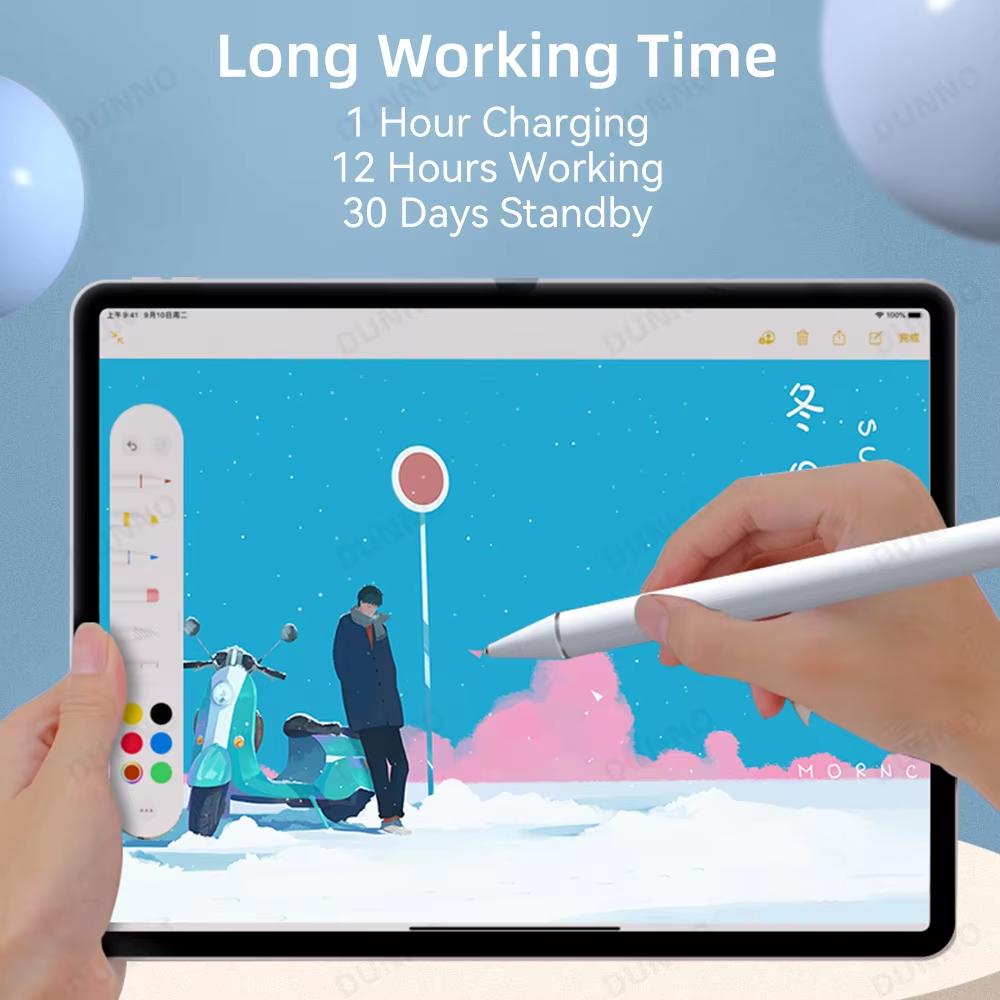 Universal Tablet Active Stylus Pen For Huawei Samsung Tablet Mobile Phone Pen For Android iPad Touch Screen Pencil