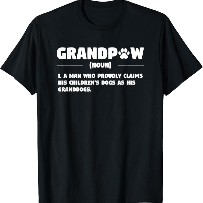 

Grandpaw Dog s Grandpa Animal Dogs Grandfather Pet love T Shirt 5XL різнокольоровий