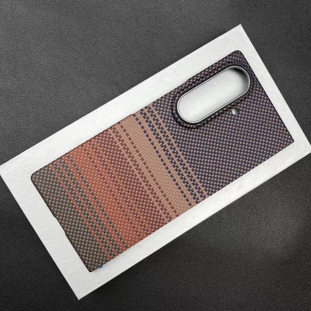 For Samsung Galaxy Z Fold8 Ultra Fold 8 Ultra Kevlar Case Dual Axial Protective Magnetic Carbon Fiber Anti-Drop Shockproof Cover