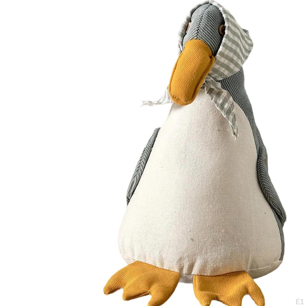 Dekorativer Türstopper Tier Türstopper Boden Wandschutz Schwerlast für Zuhause Weiche Entenform