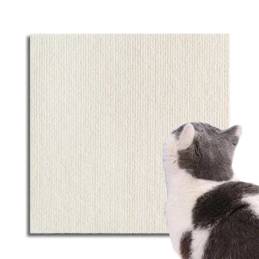 

1pc 1mX30cm Pet Wear-Resistant Catch-Resistant Cat Climbing Mat Multi-Functional Self-Adhesive Wall-Mounted Sticker