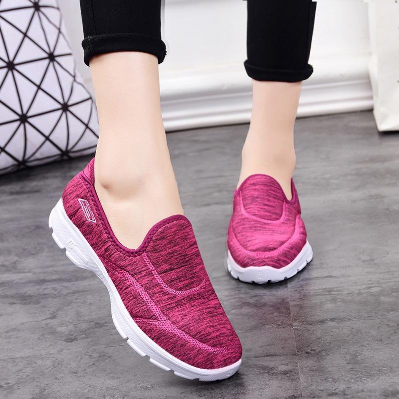Shoes Women's New Large Size Women's Shoes Walking Casual Sports Shoes Women's Old Beijing Cloth Shoes 4