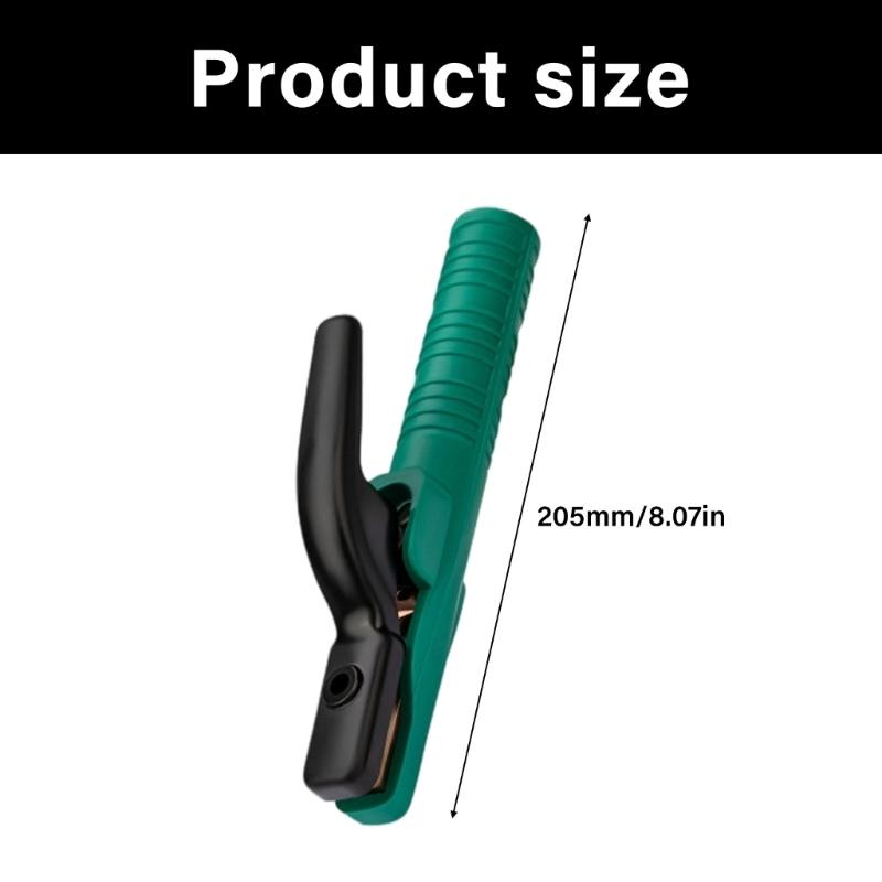 Professionelle Schweiß-Massklemmen 300A/500A/800A Solider Anti-Rutsch-Griff für Bauwesen und Metallbau