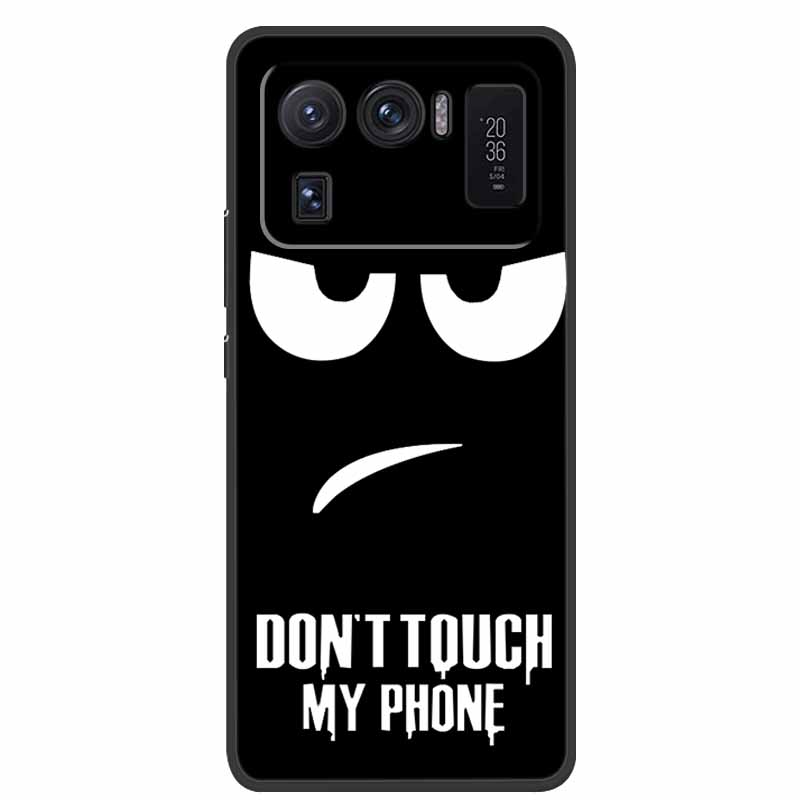 For Xiaomi Mi 11 Ultra Case 6.81 Shockproof Soft silicone TPU Back Cover Cases For Xiaomi11 Ultra Phone fundas Mi11 Ultra Cute