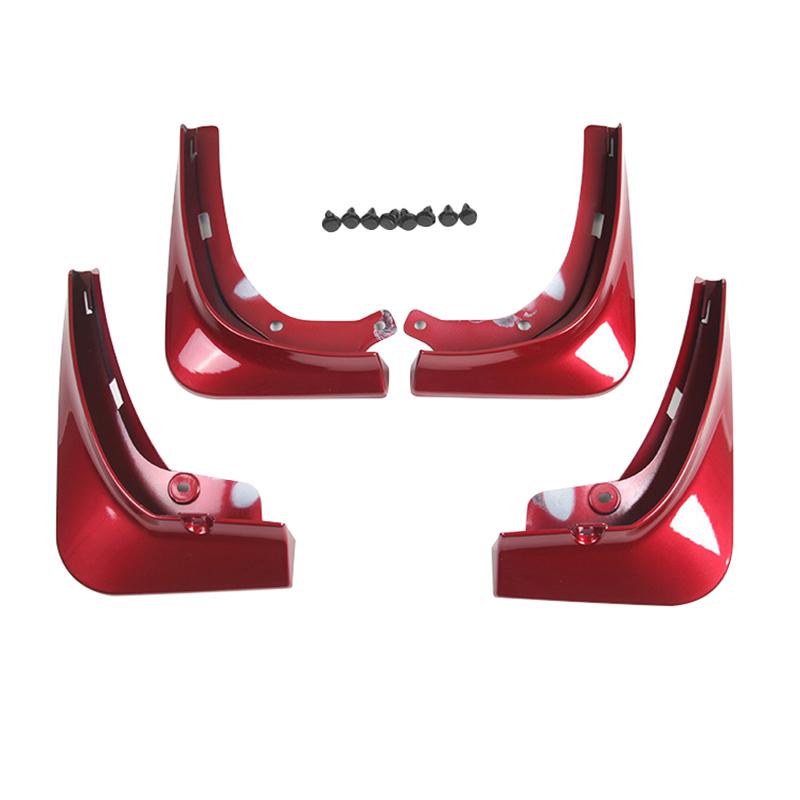 4 Stück Auto Schmutzfänger Spritzschutz Kotflügel Vorne Hinten Rad Schmutzfänger für Tesla 2021 Model3 Model 3 Zubehör Auto Außenteile