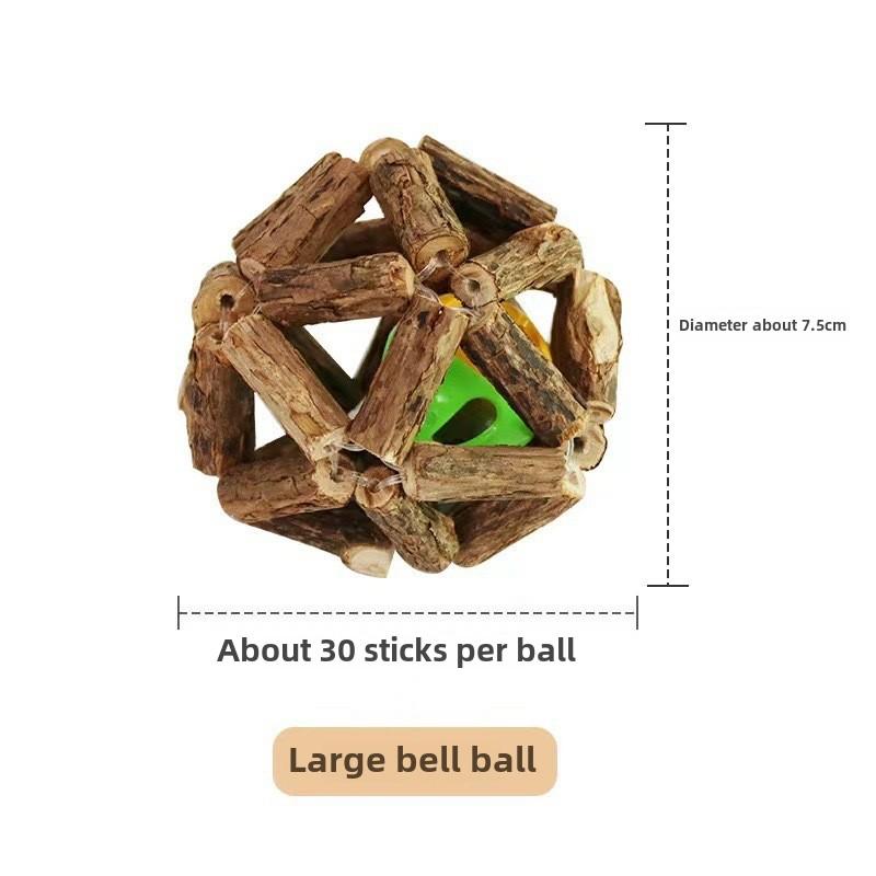 Cat Molar Stick Polygonum Lafite Gall Fruit Molar Teeth Cleaning Hemp Rope Cat Toys Pet Products Bite Resistant