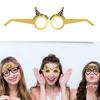 6PCS Paper Party Eyewear With Strong Structure Costume Accessories For 2026 New Year Dances And Outdoor Gatherings