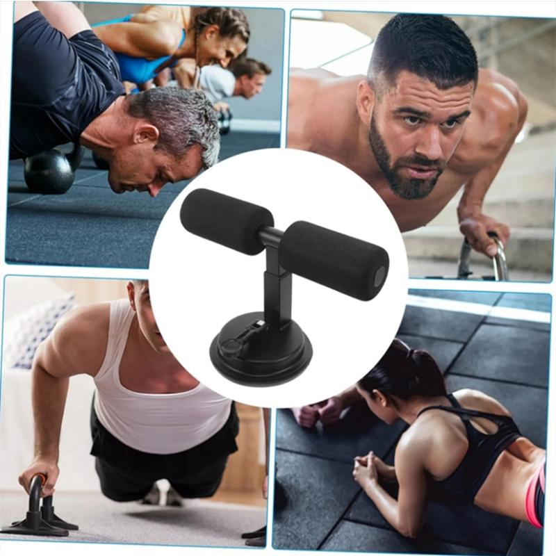 Suction Cup Sit-Up Assist Trainer – Portable Core Workout Equipment with Non-Slip Base for Home Gym