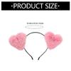 Love Heart Headband Party Hairband Girl Music Festival Hairhoop Hair Ornament Valentines Sweet Hairband