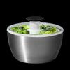 OXO Sallad Grönsak Rostfritt Stål Sallad För 4 eller Fler x x 15 Diskmaskinssäker Centrifug, Sil, Stål, Centrifug, Personer, Färdiggjord, 26,8 26,8 cm, (låg