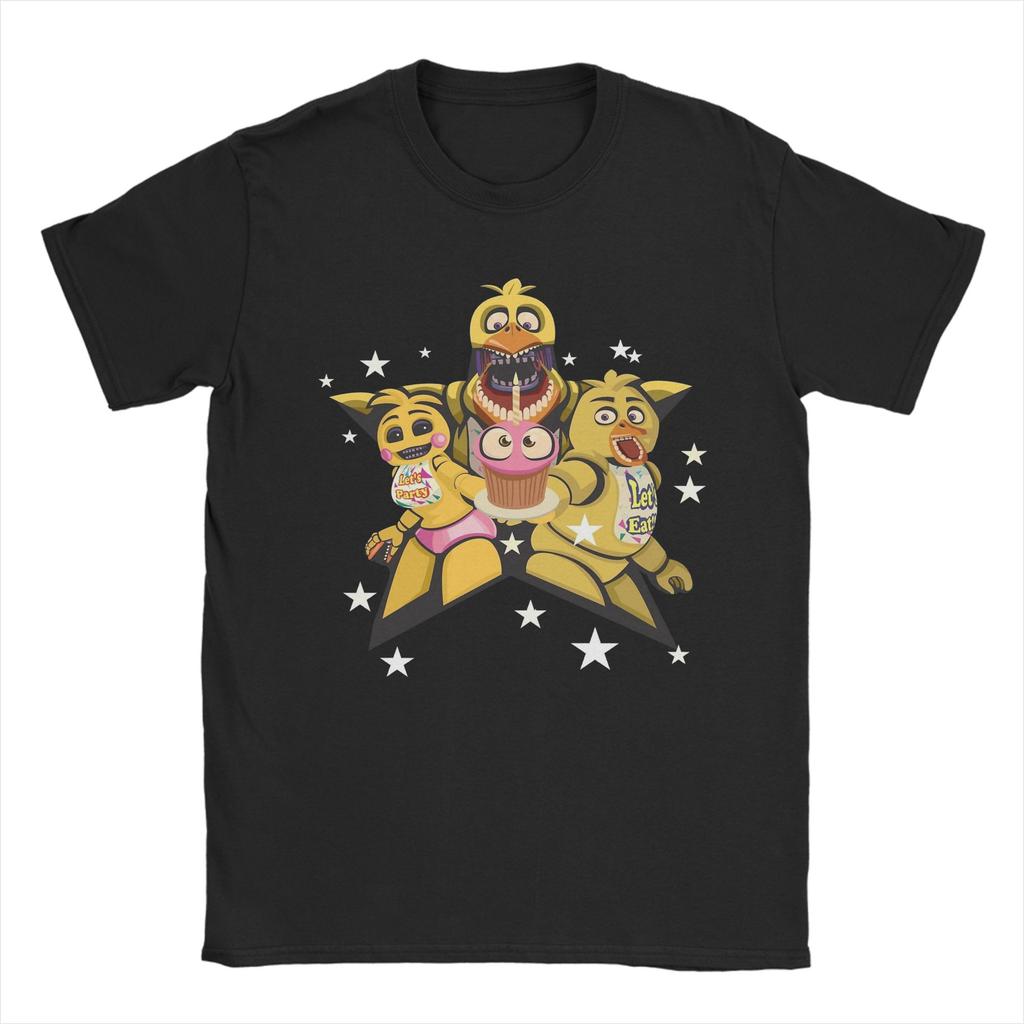 FNAF At Freddys Springtrap Unisex T-Shirts Lustige T-Shirts Kurzarm Rundhals T-Shirts Reine Baumwolle Große Größen Kleidung
