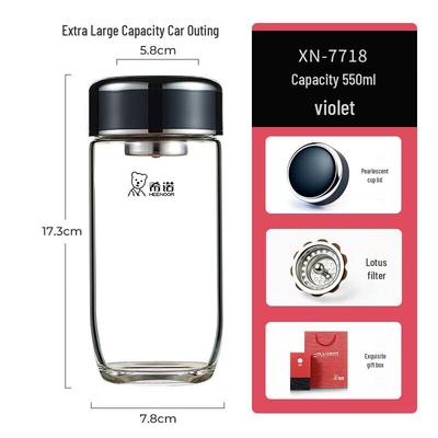 Xinor Glass Water & Tea Bottle