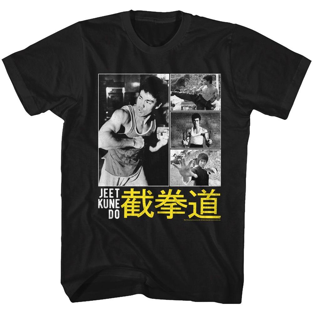 Bruce Lee Bruce Box 2 Black Icon Shirt XL