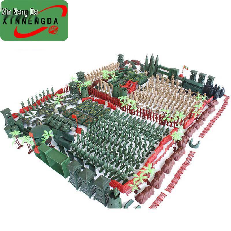 Xinnengda Mini Soldier Sand Table Playset
