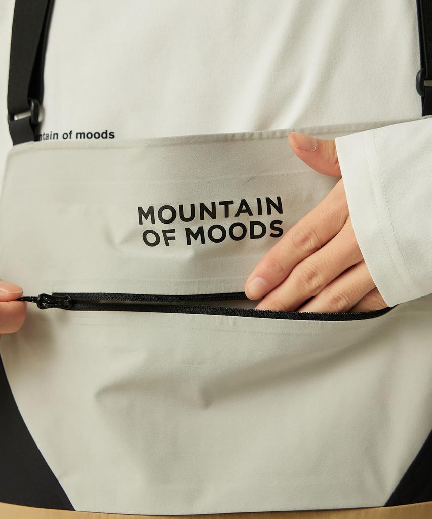 Snow Peak MofM Snow Bib Pants Bib and Size M MM4510-PT01 Overalls, Jumpsuit, Coverall, Pants, Men's Women's, Black,