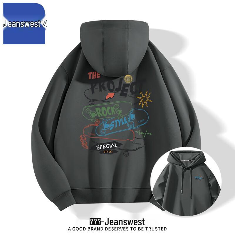 

Мужской худи-пуловер Jeanswest с принтом Z T1003 XL