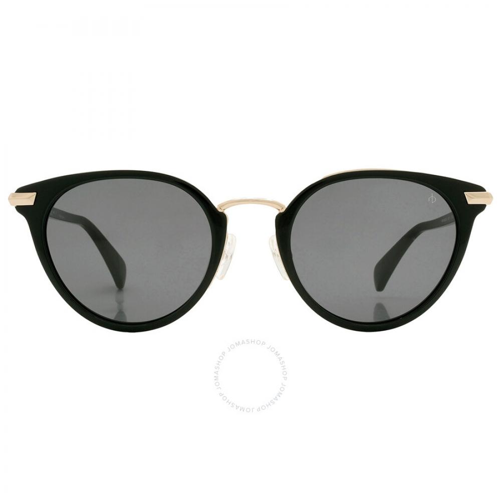 

Rag And Bone Grey Oval Ladies Sunglasses RNB1058 G S 0807 IR 53