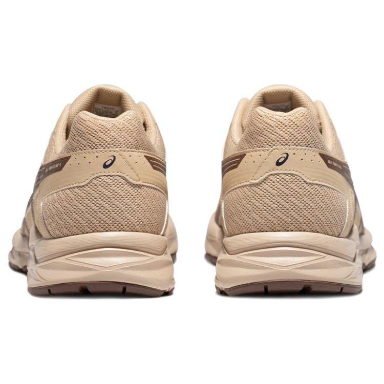 Asics Gel-Contend 4 Cushioning Fabric Synthetic Leather Low-Top Casual Running Shoes Men Sneaker Khaki T8D4Q-204