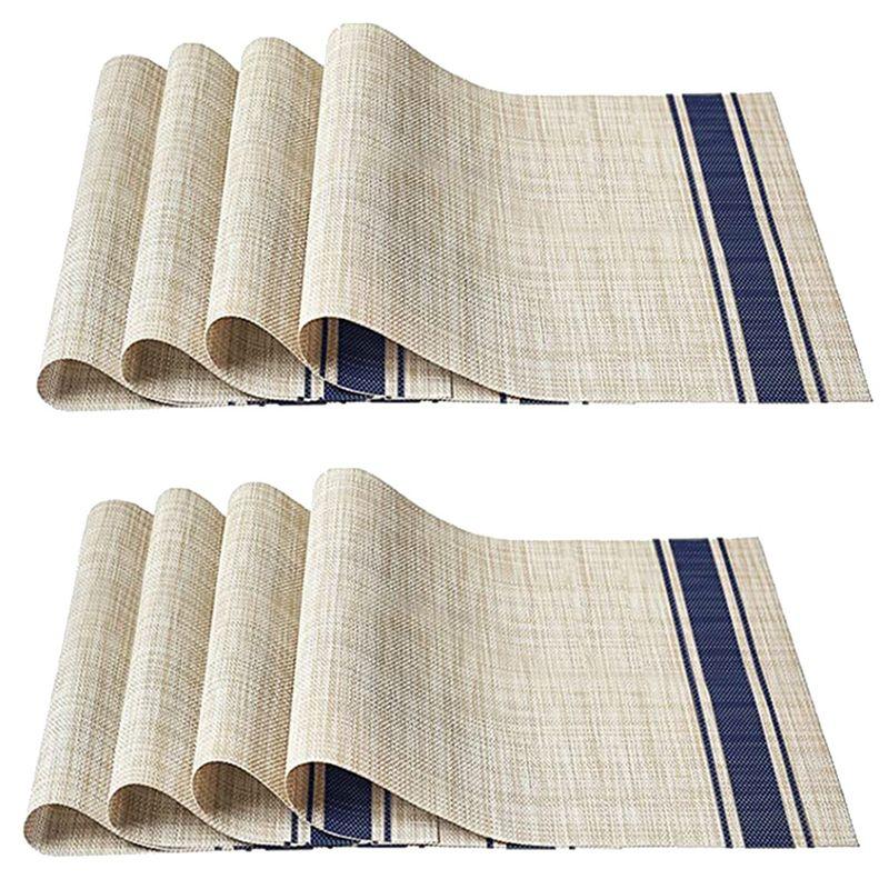 

M-Modern-Placemats, Non-Slip, Oil-Proof, Heat-Insulating, Western-Style Placemats, Table Mats Bowl Mats And Trays For Hotels