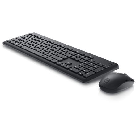 Dell KM3322W Keyboard and Mouse Combo, Wireless, Batteries Included, LT, Black