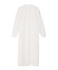 PLUNASTUDIO Waist Strap Long Shirt Dress_White