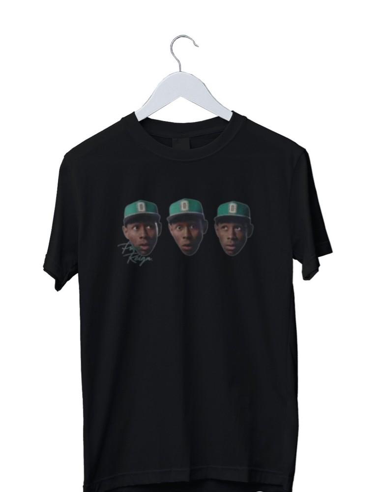 

Tyler The Creator 3 Heads Graphic Print TShirt Mens S M L XL 2 3 4 XL Unisex T-Shirt S