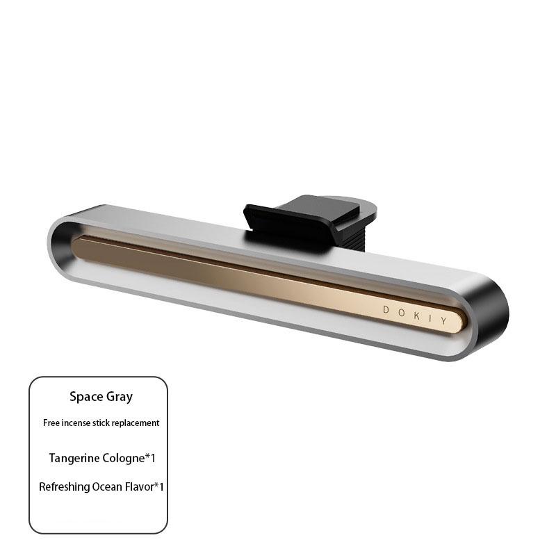 

Для Tesla Model 3 Y Автомобіль Парфуми та ароматизатори Освіжувач вентиляційного отвору Дифузор Твердий ароматизатор салону автомобіля сірий