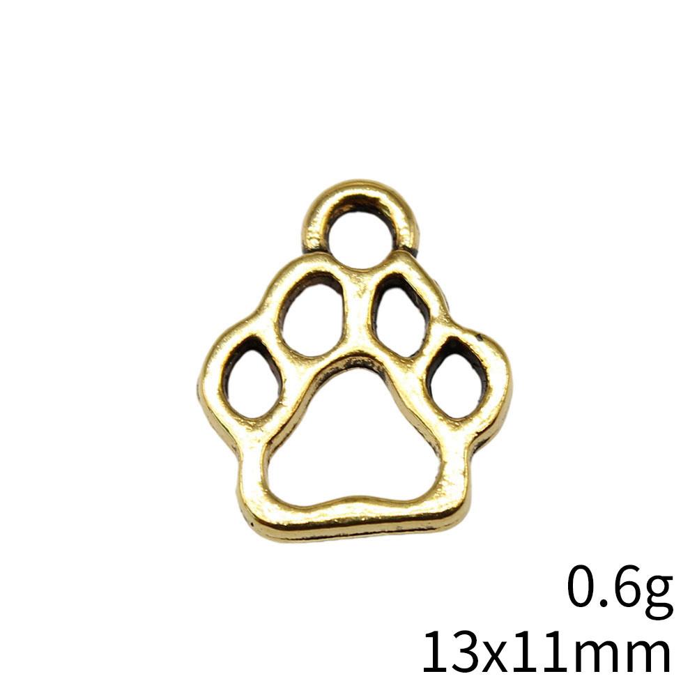 Back To School Charms Italian Bracelet Dog Paw Bear Paw Charms Pendant Clearance Sale Items Pendant Set