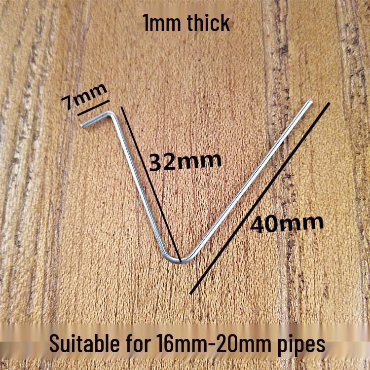 Copper-Plated Telescopic Tube with 6mm Spring Buckle and Ball Positioning - Tent Accessories