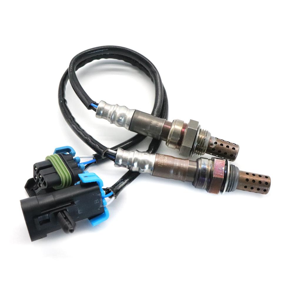 2-Piece Set of 12617648 12629659 Front and Rear Oxygen Sensors for Opel GTC INSIGNIA