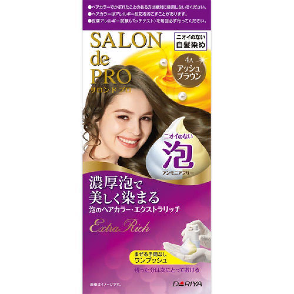

Salon de Pro Salon de Pro Bubble Краска для волос Extra Rich (для седых волос) 4А Эш Браун 1