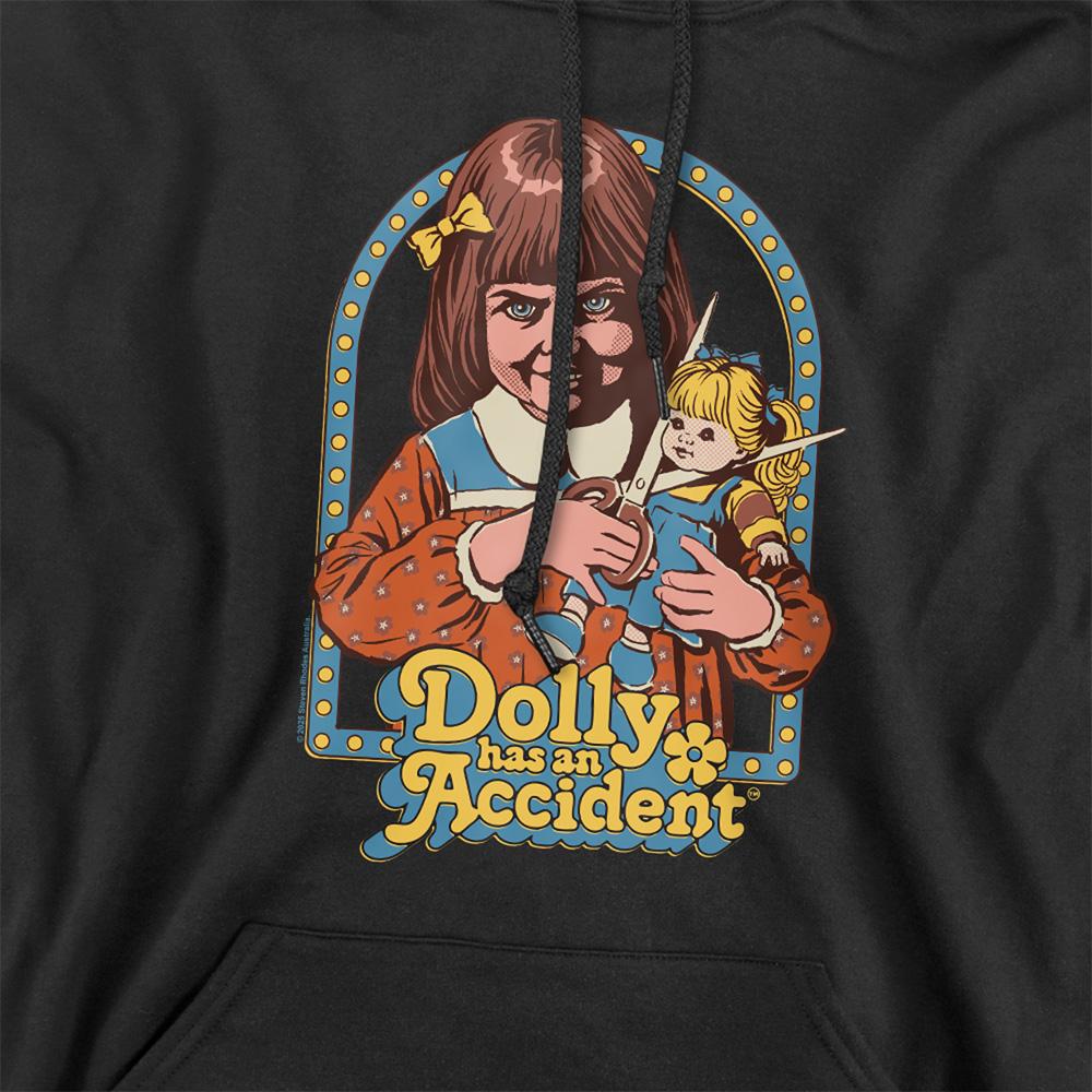 Steven Rhodes Unisex Adult Dolly Has An Accident Hoodie