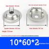 304 Stainless Steel Bowl Gasket with Washer for Adjustable Foot Cup and Recessed Hole Screw