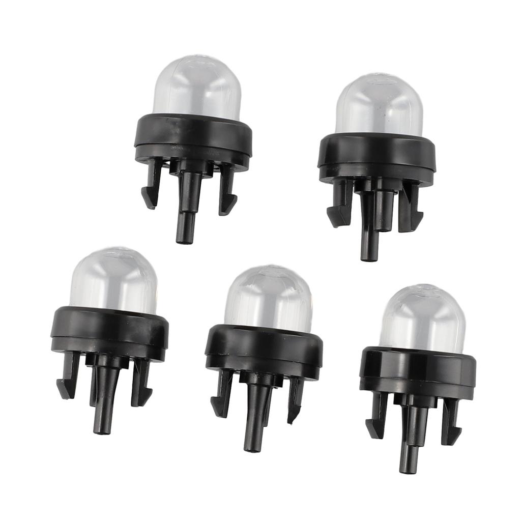 Whipper Snipper Brushcutter Chainsaws Primer Bulbs Fuel Line 5mm Outer Diameter 5pcs Plastic 2.5mm Inner Diameter