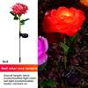 1/3 Heads LED Simulated Solar Lights Waterproof 5 Colors Outdoor Decorative Solar Light Lawn Decoration Landscape Light