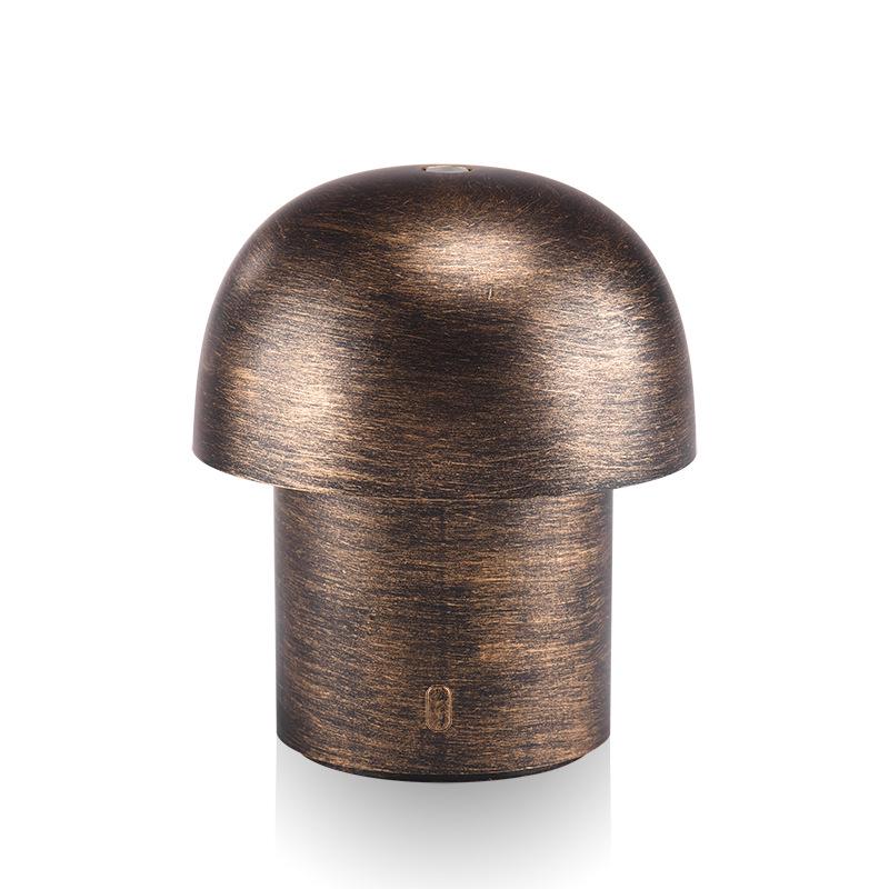 2026 Portable Mini Mushroom Lamp Humidifier: Aromatherapy Essential Oil Diffuser for Bedroom Desktop