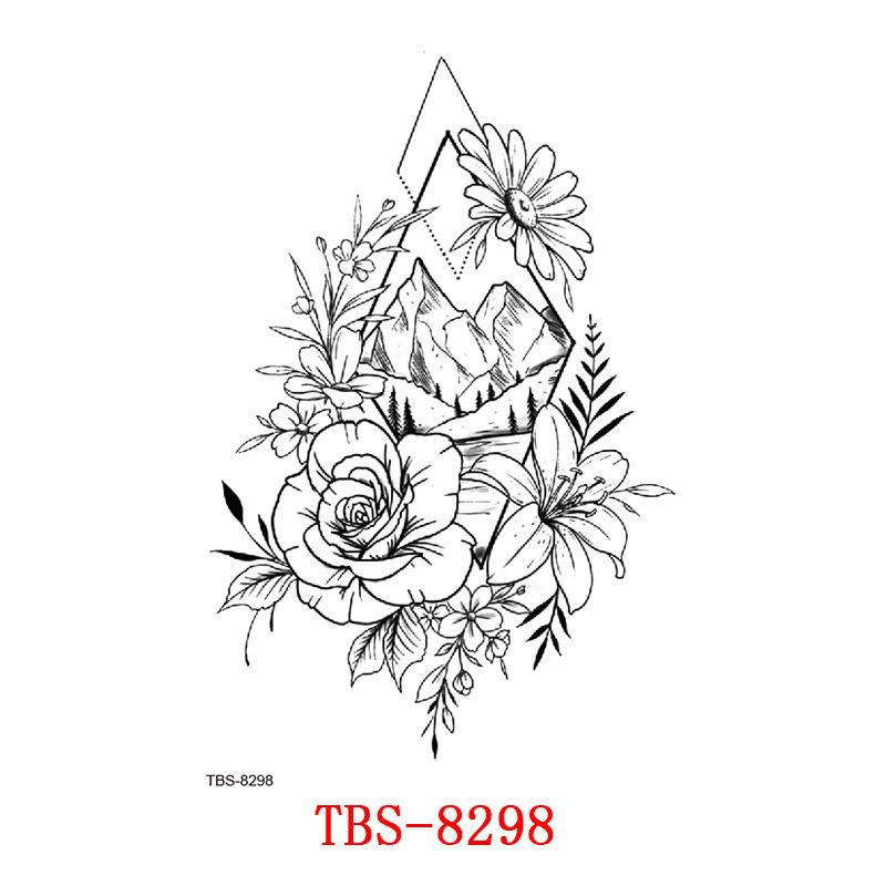 Waterproof Tattoo Sticker, Totem Character Tattoo Sticker Tattoo