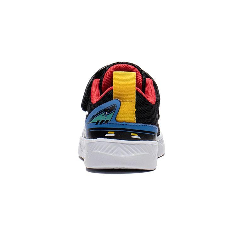 Li Ning Comfortable Versatile Non-Slip Shock Absorbing Wear-Resistant Casual Shoes Kids Shoes Black YKNS034-5