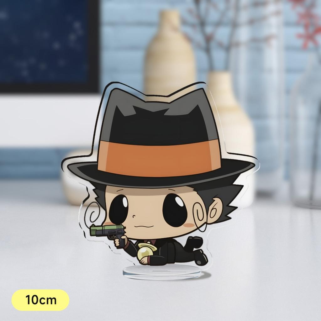 Anime Katekyo Hitman Reborn 10cm Acrylic Stand Model Figures Sawada Tsunayoshi Gokudera Hayato Cosplay Desk Decor Model Gifts