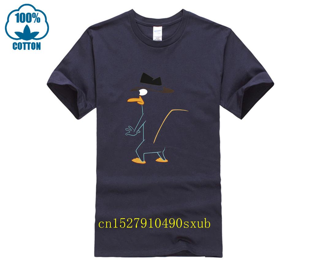 Atmungsaktive Unisex Kurzarm Phineas Ferb Lookin In O-Ausschnitt Kompressions-T-Shirts