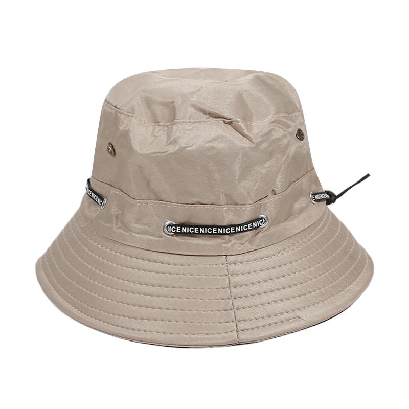 Fisherman Cap Fashion Solid Color Sun Cap Unisex Casual Cotton Bucket Hat Spring Summer Outdoor Sunscreen Beach Cap Panama Hats