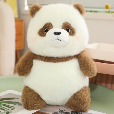 Panda bolha de vison dourado brinquedo fofo desenho animado panda gigante máquina de garra boneca presente de feriado infantil boneca de pelúcia